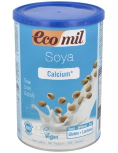Ecomil Leche De Soja + Calcio En Polvo 400Gr. Bio