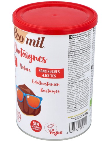 Ecomil Bebida Ecológica De Castaña Instantánea...