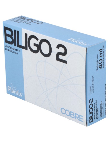 Artesania Agricola Biligo 2 Cobre 20 Ampollas