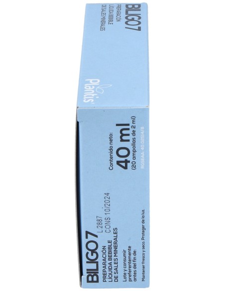 Artesania Agricola Biligo 7 Actibios 20 Ampollas