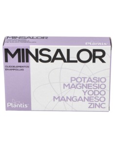 Plantis Minsalor 20 Ampollas