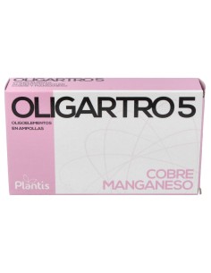 Artesania Agricola Oligartro Manganeso-Cobre 20 Ampollas