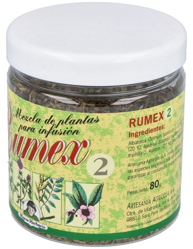 Artesania Agricola Rumex 2 Digestivo 80G