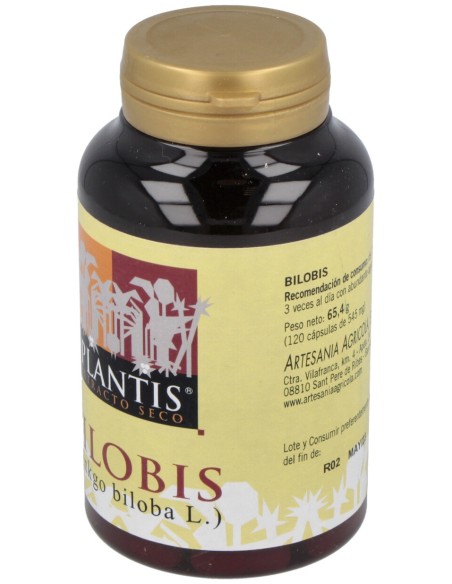 Bilobis Plantis (Ext.Seco Ginkgo Biloba) 120Cap.