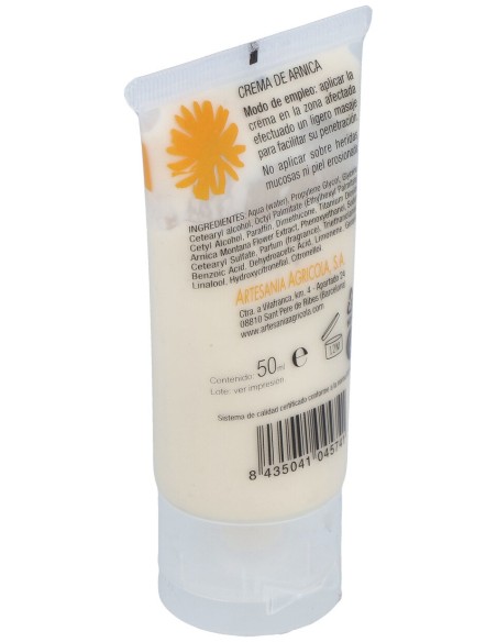 Plantis Crema Arnica Tubo 50Ml