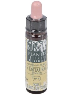 Centaury Plantis Flores De Bach Nº 04 10Ml.