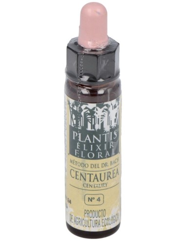 Centaury Plantis Flores De Bach Nº 04 10Ml.