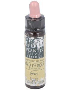 Rock Water Plantis Flores De Bach Nº 27 10Ml.
