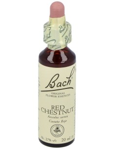 Flores Bach Red Chestnut Castaño Rojo 20Ml.