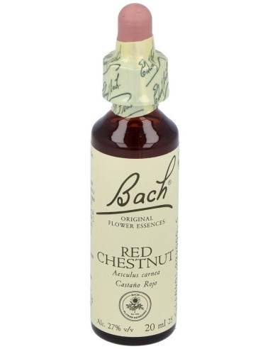 Flores Bach Red Chestnut Castaño Rojo 20Ml.