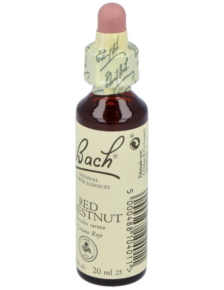 Flores Bach Red Chestnut Castaño Rojo 20Ml.