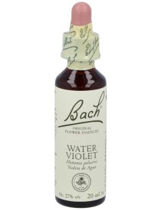 Flores Bach Water Violet Violeta Agua 20Ml.