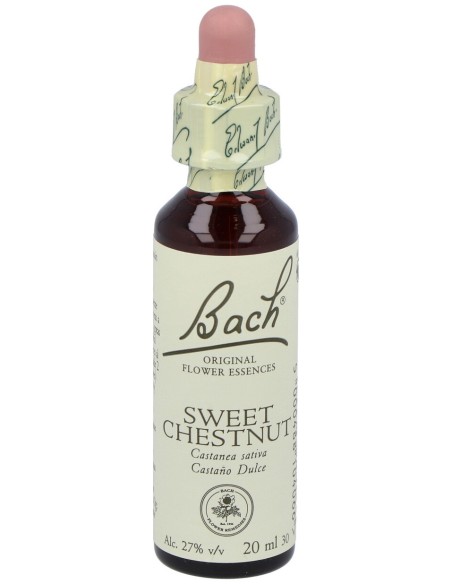 Flores Bach Sweet Chestnut Castaño Dulce 20Ml.