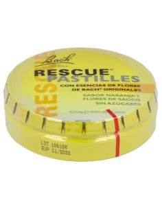 Rescue Pastillas Naranja Sauco 50Grs. Flores Bach