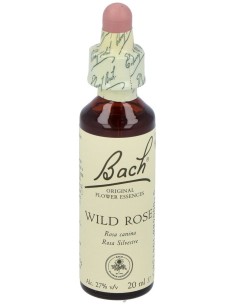 Flores Bach Wild Rose Rosa Silvestre 20Ml.