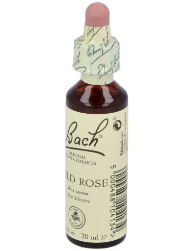 Flores Bach Wild Rose Rosa Silvestre 20Ml.