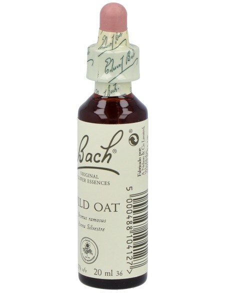 Flores Bach Wild Oat Avena Silvestre 20Ml.