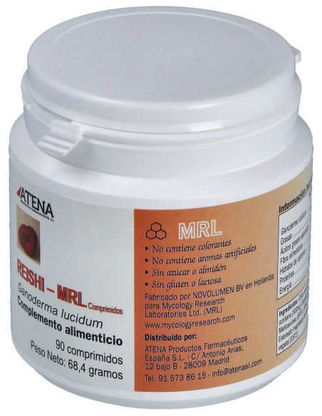 Reishi-Ganoderma-Mrl 500Mg. 90Comp.