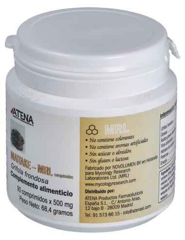 Maitake-Mrl 500Mg. 90Comp.