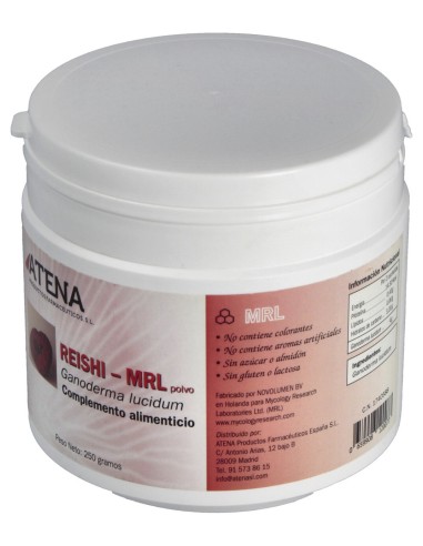 Reishi-Ganoderma-Mrl 250Gr.En Polvo