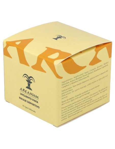 Arcanum Unguento Sedativo Masaje Deportivo 100Ml.