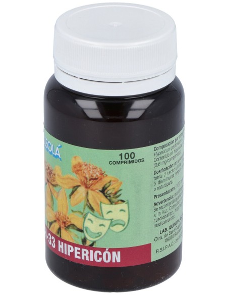 Bellsola Ch-33 Hiperico 100Comp