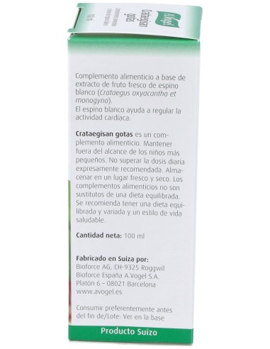 A.Vogel Crataegisan 100Ml