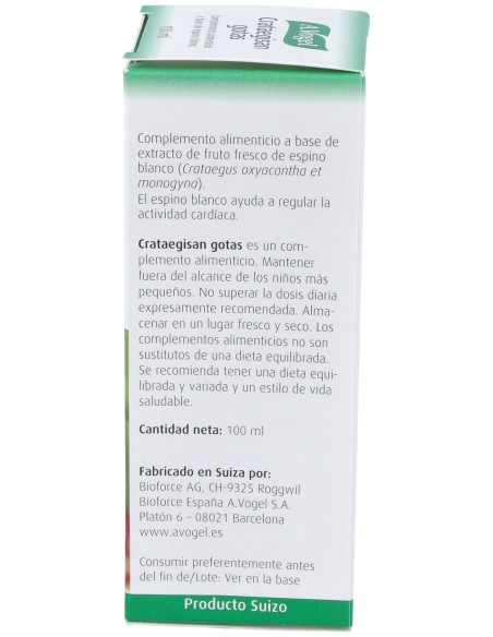 A.Vogel Crataegisan 100Ml