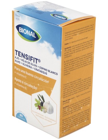 Tensifit Xtra (Ajo+Olivo+Espino Blanco) 80Cap.