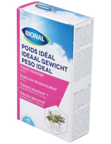 Bional Cuerpo Ideal Peso 40Caps