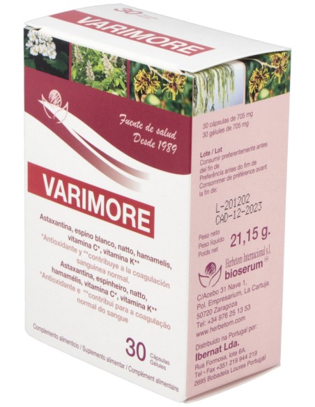 Bioserum Varimore  30 Cápsulas