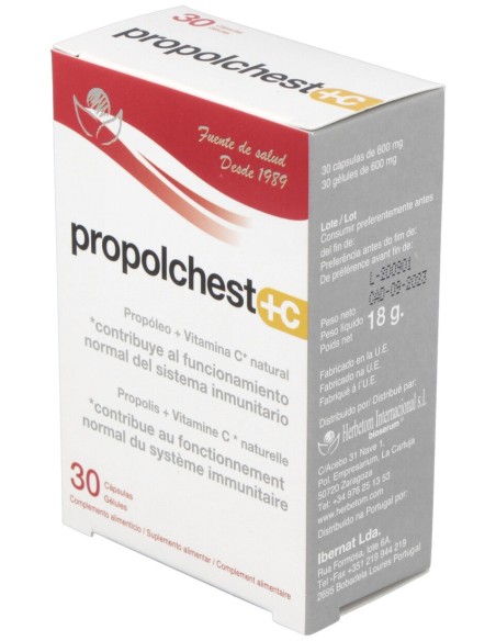Bioserum Propolchest+C 30 Cáps
