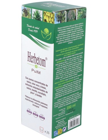 Herbetom 2 Pm Pulmonar 250Ml