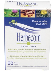 Herbecom Curcuma 60 Capsulas