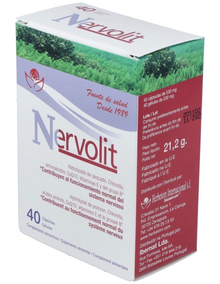 Bioserum Nervolit 40 Caps