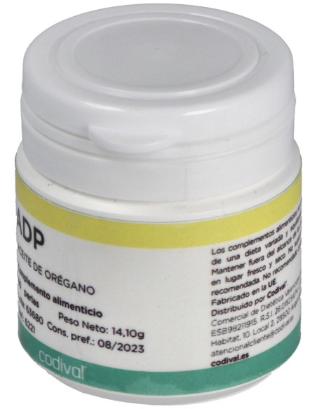 Codival Adp Orégano Emulsión 60 Perlas