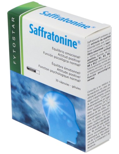 Saffratonine (Azafran Y Otros) 30Cap.
