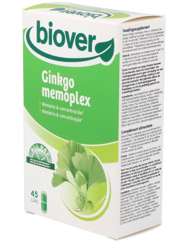 Biover Ginkgo Memoplex 45Caps