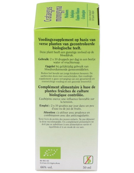 Ext. Crataegus Monogyna (Espino Blanco) 50Ml.