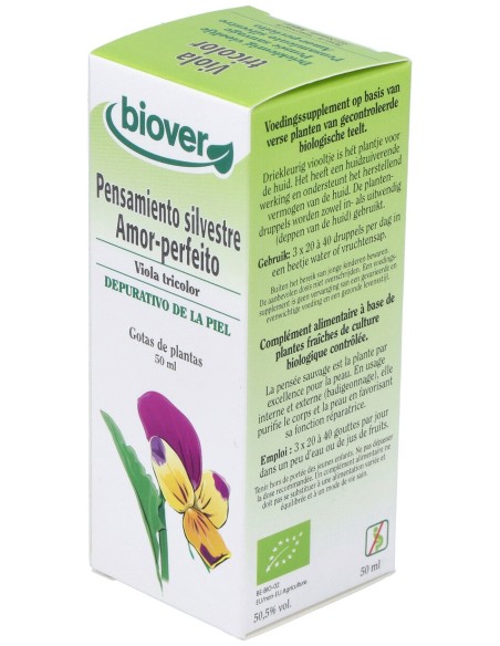 Ext. Viola Tricolor (Pensamiento Silvestre) 50Ml.