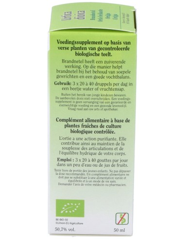 Biover Extracto Urtica Diodica Ortiga 50Ml