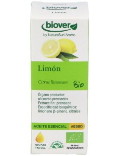 Biover Limon Aceite Esencial Bio 10Ml