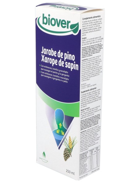 Biover Jarabe De Pino Bio 250Ml