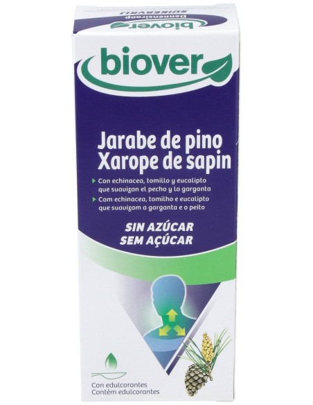 Biover Jarabe De Pino Sin Azúcar Bio 150Ml