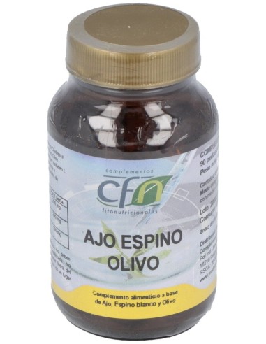 Cfn Ajo Espino Blanco Olivo 90Caps