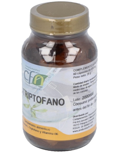 Cfn L-Triptofano 60Caps