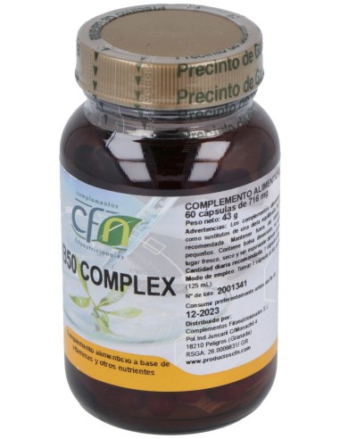 Cfn Vitamina B50 Complex 60Caps