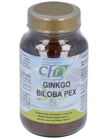 Cfn Ginkgo Biloba Pex 60Caps