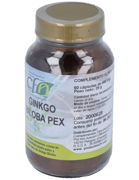 Cfn Ginkgo Biloba Pex 60Caps