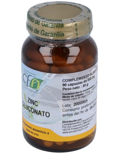Cfn Zinc Gluconato 90Caps